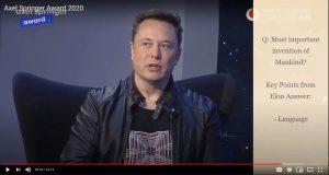 Elon Musk in Conversation 2020