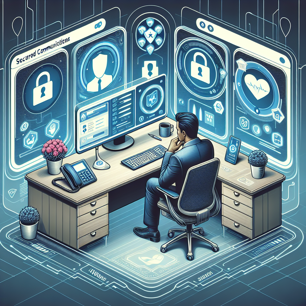 Illustration of Manager analyzing call reports in a Professional desk with phones setting, with a determined mood.