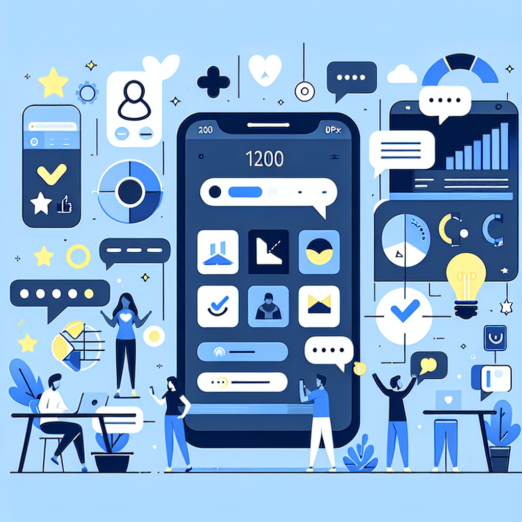 Illustration of Caller ID with mobile icons in a Dashboard with telecom metrics setting, with a inspired mood.